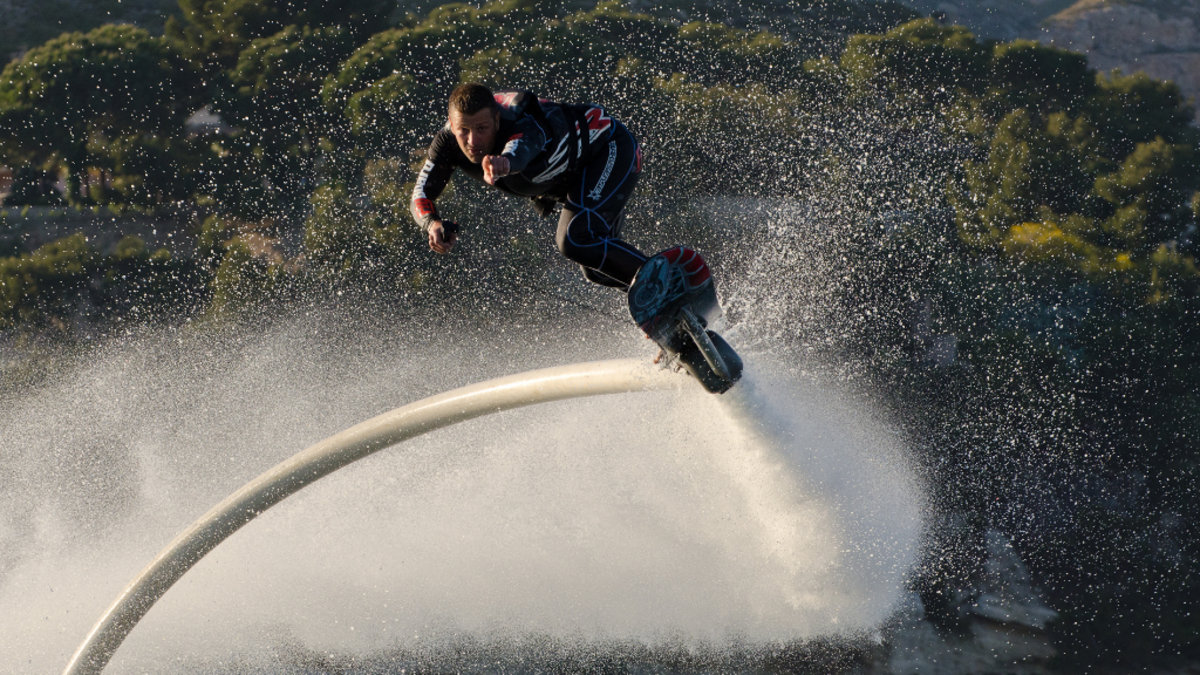 Hoverboard aquatique