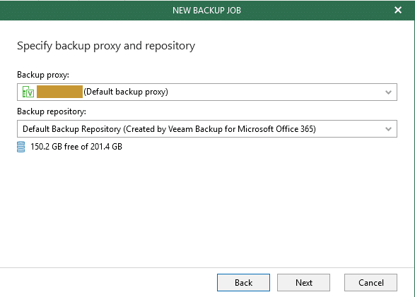 Veeam backup etape21