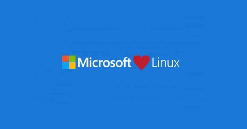 Microsoft Love Linux